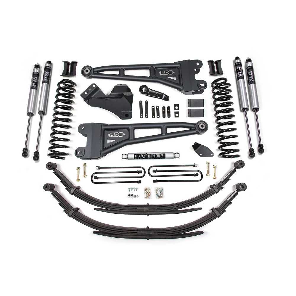 BDS Suspension 4" Radius Arm Lift Kit 05-07 Ford 6.0L Powerstroke F250 / F350 - Image 4