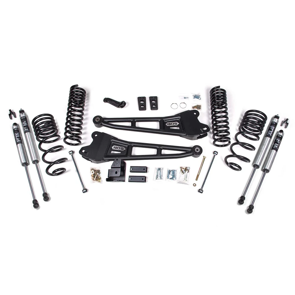 BDS Suspension 4" Radius Arm Lift Kit 14-18 Ram 6.7L Cummins 2500 - Image 2