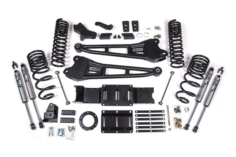 BDS Suspension 4" Radius Arm Suspension System 19-24 Ram 6.7L Cummins 2500