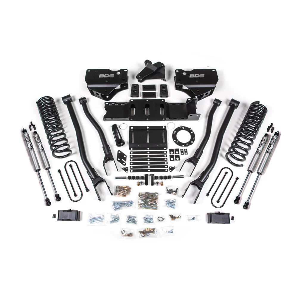 BDS Suspension 4" Radius Arm Lift Kit 19-22 Ram 6.7L Cummins 3500 w/o Factory Air