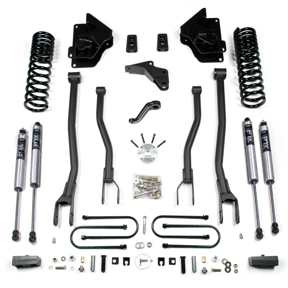 BDS Suspension 4" 4-Link Lift Kit 13-18 Ram 6.7L Cummins 3500 w/o Rear Air - Image 2