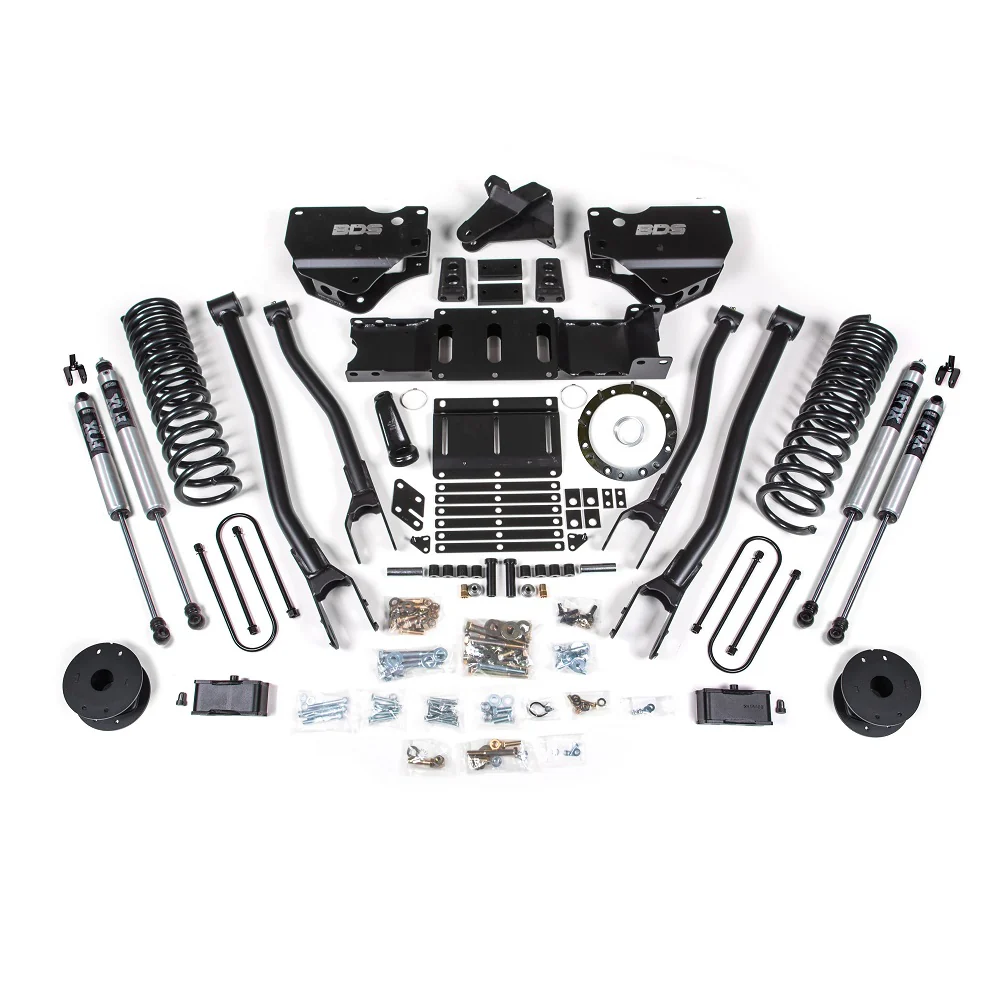 BDS Suspension 4" 4 Link Lift Kit 19-24 Ram 6.7L Cummins 3500 w/Factory Air - Image 4