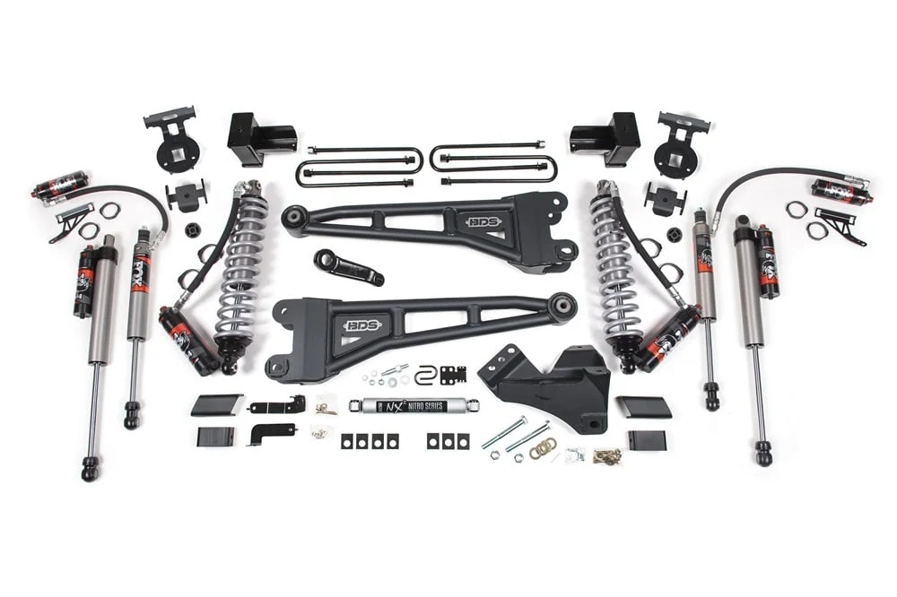 BDS Suspension 5" Performance Coilover Radius Arm System 20-22 Ford 6.7L Powerstroke F250/350 - Image 3