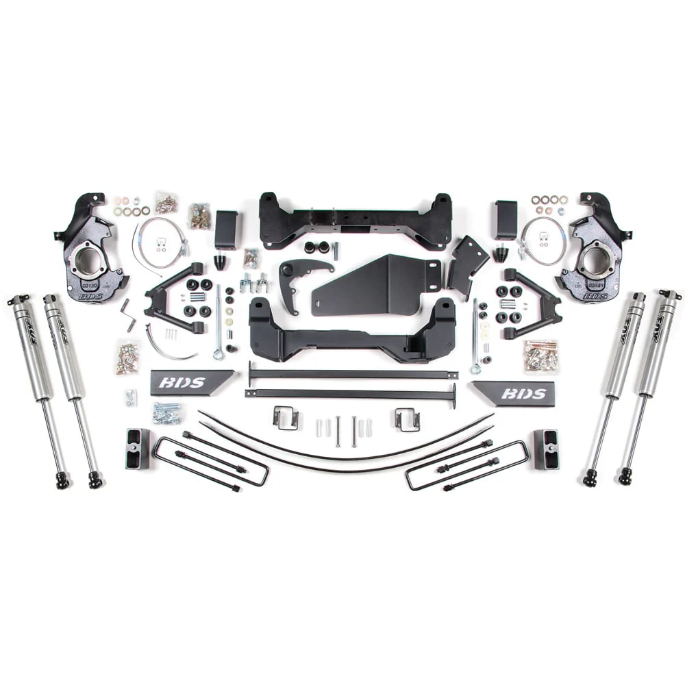 BDS Suspension 6" Lift Kit 1988-1998 GM 4WD 6 Lug Trucks