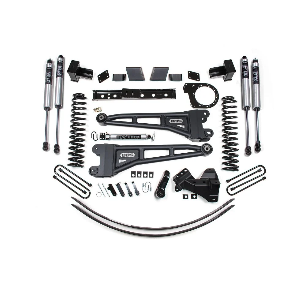 BDS Suspension 6" Radius Arm Lift Kit 17-19 Ford 6.7L Powerstroke F250 / F350 - Image 2