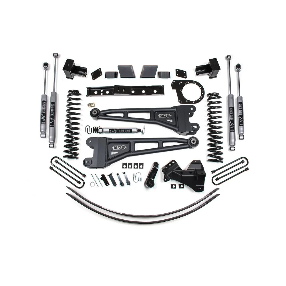 BDS Suspension 6" Radius Arm Lift Kit 17-19 Ford 6.7L Powerstroke F250 / F350 - Image 7