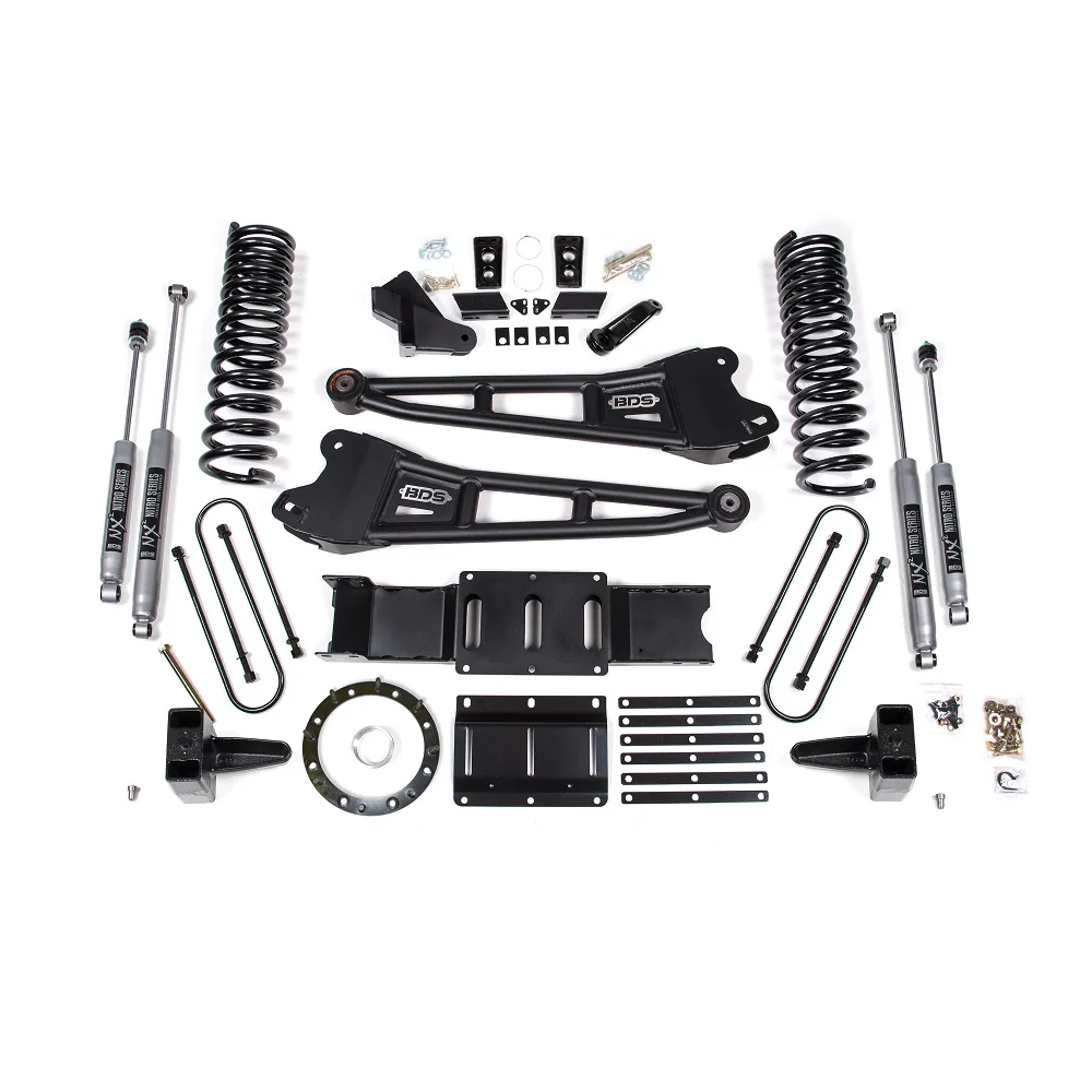 BDS Suspension 6" Radius Arm Lift Kit 19-24 Ram 6.7L Cummins 3500 - Image 2