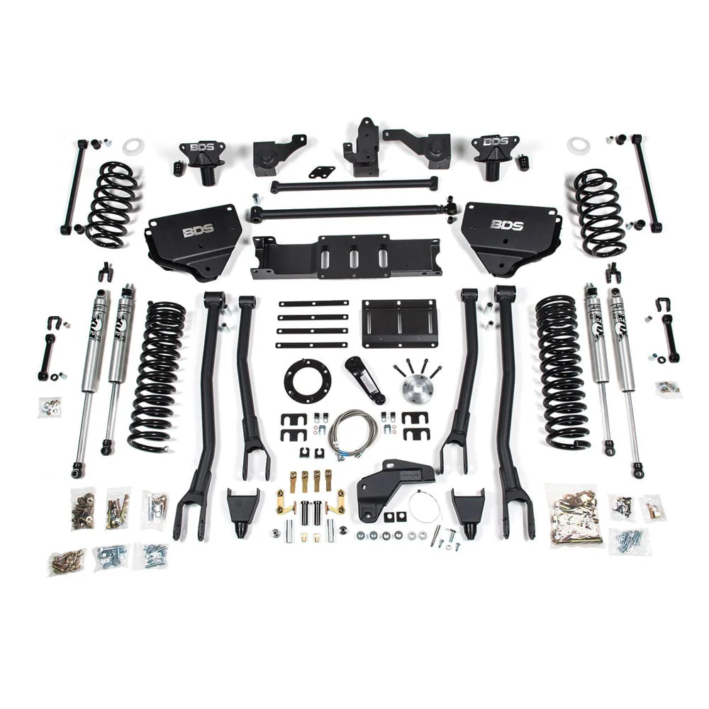 BDS Suspension 8" Long Arm Suspension 14-18 Ram 6.7L Cummins 2500 w/Rear Coils