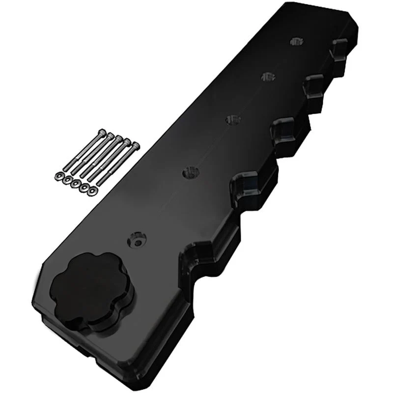Beans Diesel Billet Flat Top Valve Cover 98.5-02 Dodge 5.9L Cummins - Image 3