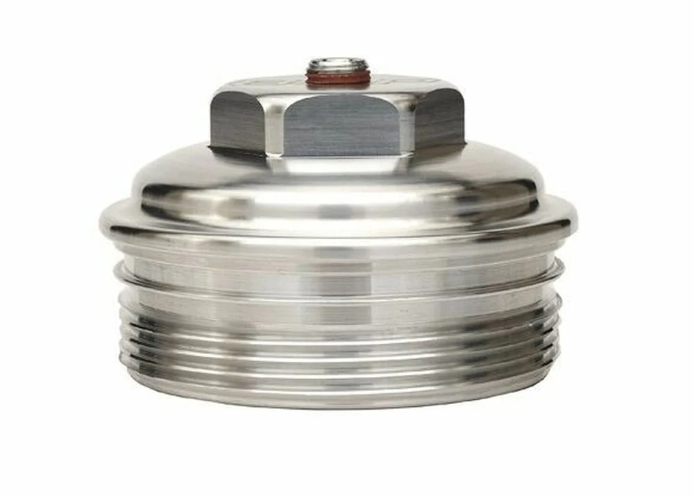 Beans Diesel Billet Upper Fuel Filter Cap 03-07 Ford 6.0L Powerstroke