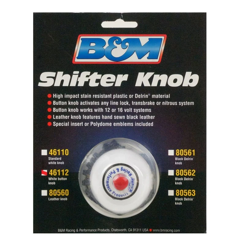 B&M Shift Knob With 12-Volt Momentary Switch - Image 3