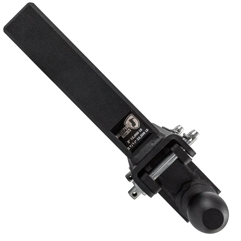 Bulletproof Hitch 2.5" Shank Heavy Duty 4" Drop/Rise Hitch - Image 3