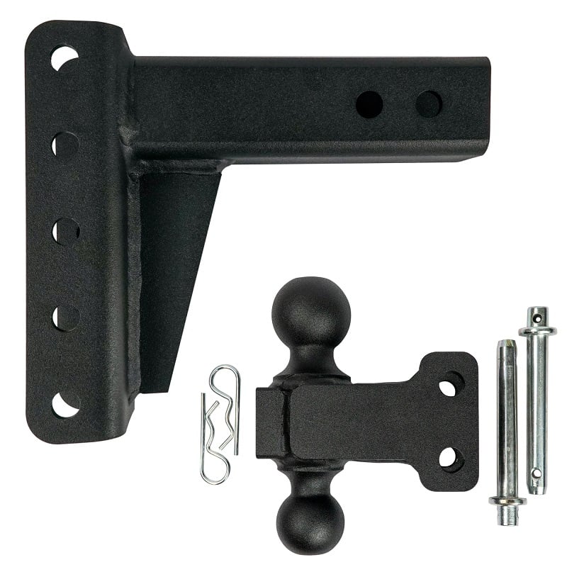 Bulletproof Hitch 2.5" Shank Medium Duty 4" Drop/Rise Hitch - Image 5