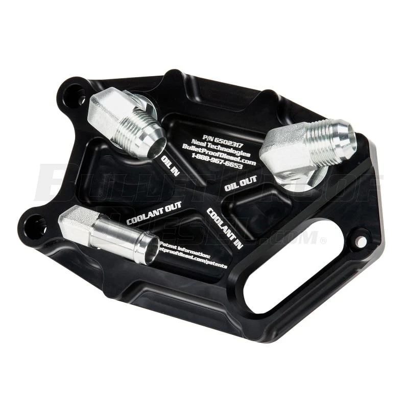 BulletProof OEM Style Oil Cooler Remote Mount Kit 03-07 Ford 6.0L Powerstroke - Image 3