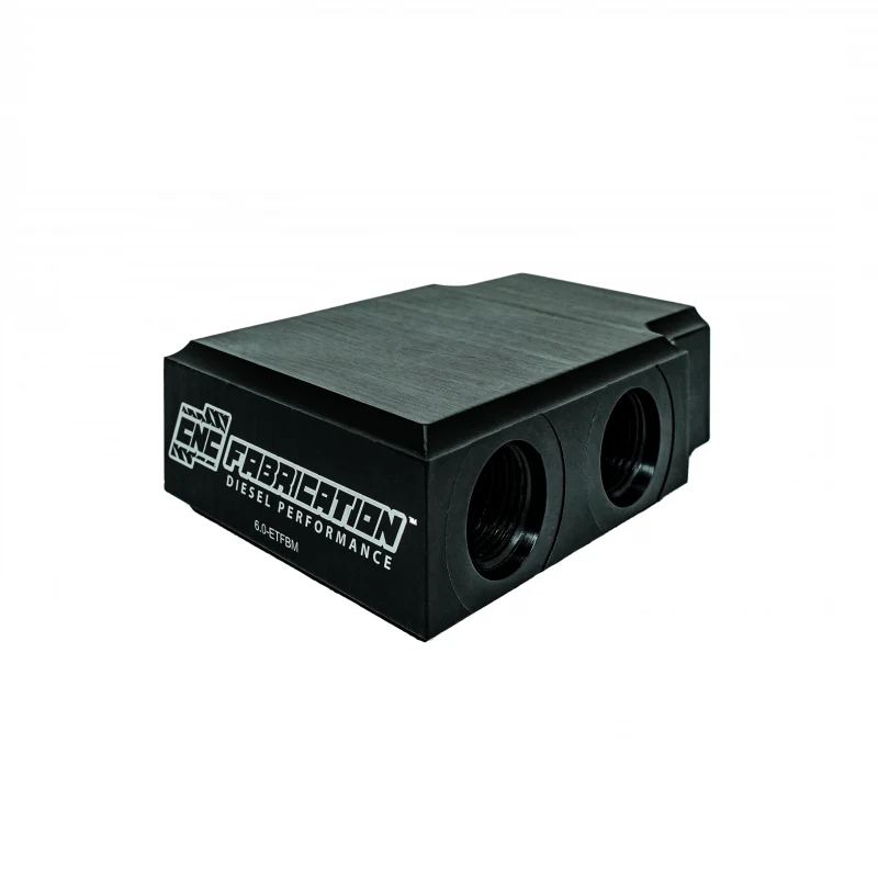 CNC Fab 6.0L In-Line Transmission Filter By-Pass Manifold 03-07 Ford 6.0L Powerstroke - Image 2