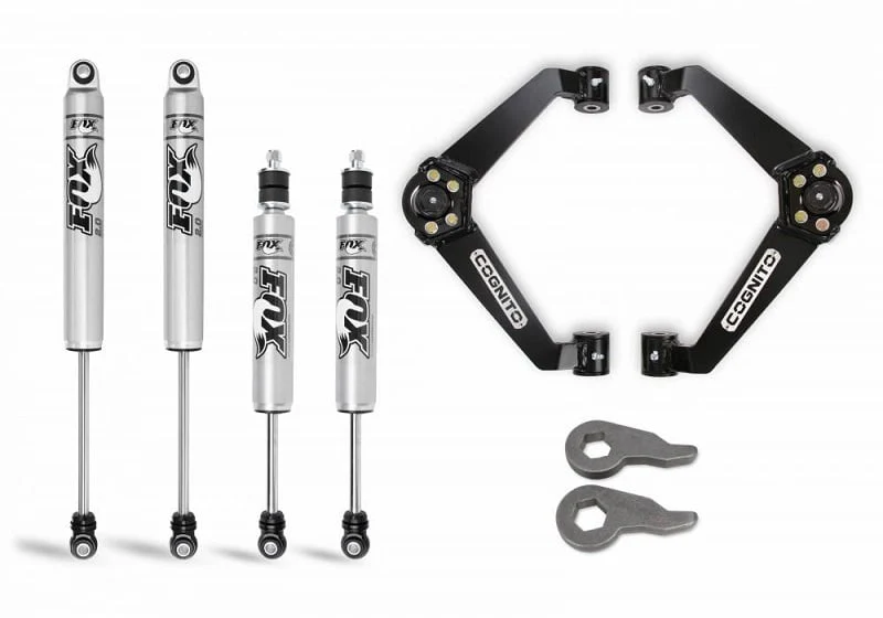 Cognito 110-P0753 Performance Leveling Kit With Fox 2.0 IFP Shocks 01-10 GM 6.6L Duramax 2500/3500