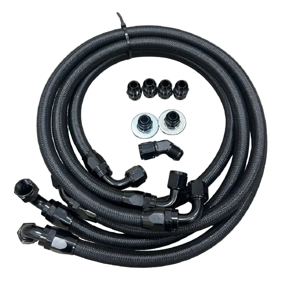 CR2 Performance & Fab Transmission Line Kit 06-10 GM 6.6L Duramax LBZ/LMM - Image 2
