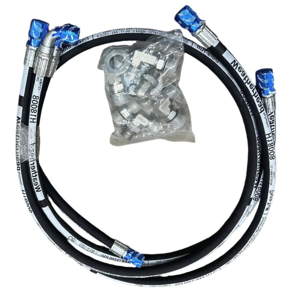 CR2 Performance & Fab Transmission Line Kit 11-14 GM 6.6L Duramax LML - Image 2