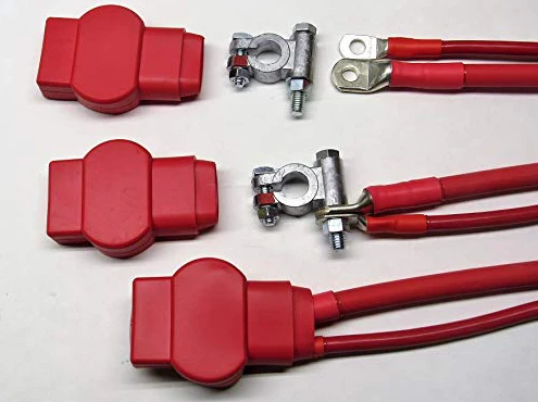 Custom Battery Cables Replacement Cold Weather Battery Cable Set 88-97 Ford 7.3L IDI / Powerstroke - Image 3