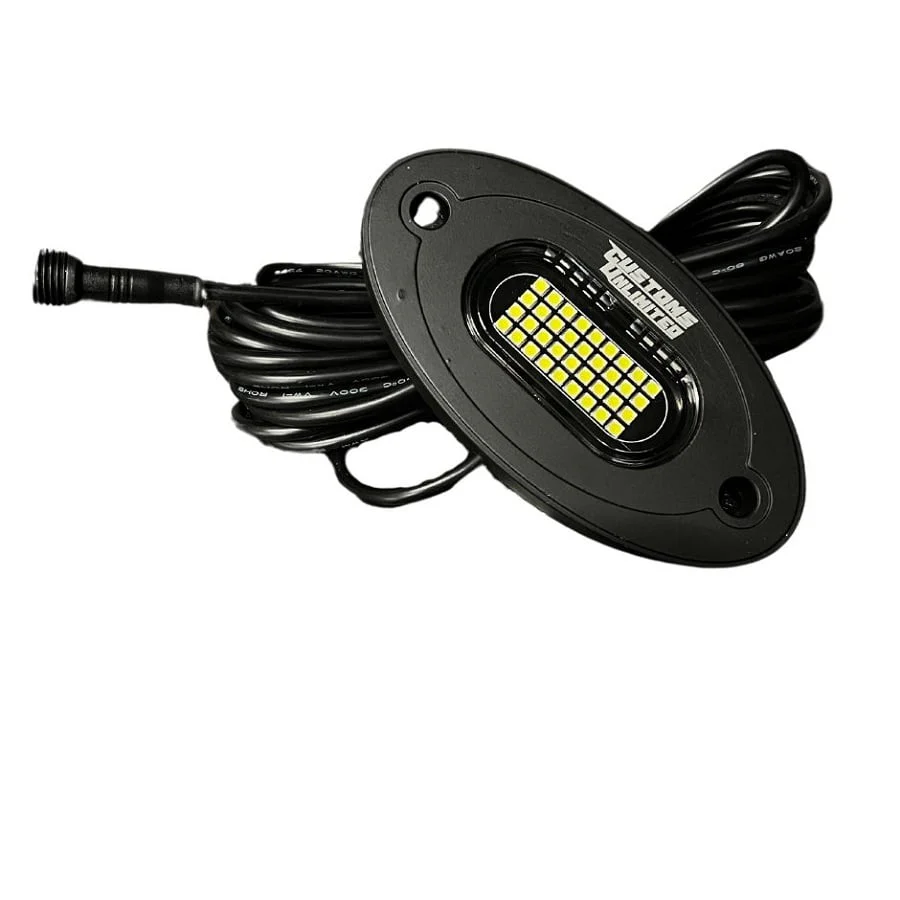 Customs Unlimited Pure White 36 LED Extreme Brightness Plug and Play Rock Light Kit