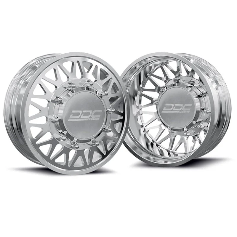 DDC Wheels Forged Mesh 22"x8.25" Wheel Set 05-23 F-350 | 11-14 F-450 | 19-24 Ram 3500 Dually