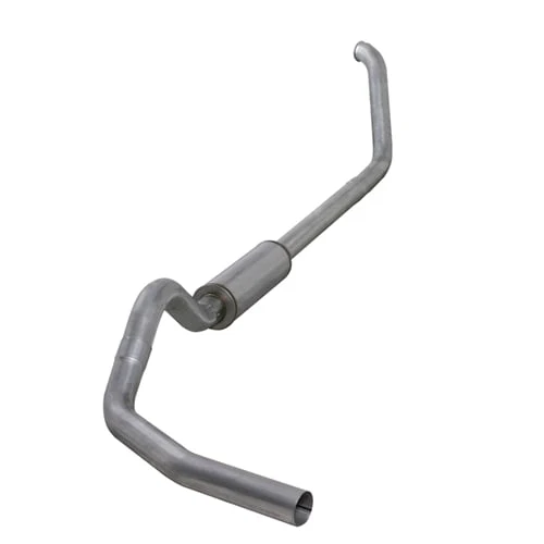 Diamond Eye 4" Stainless Turbo Back Single Exhaust W/Downpipe Pyro Plug 00-03 7.3L Ford Powerstroke