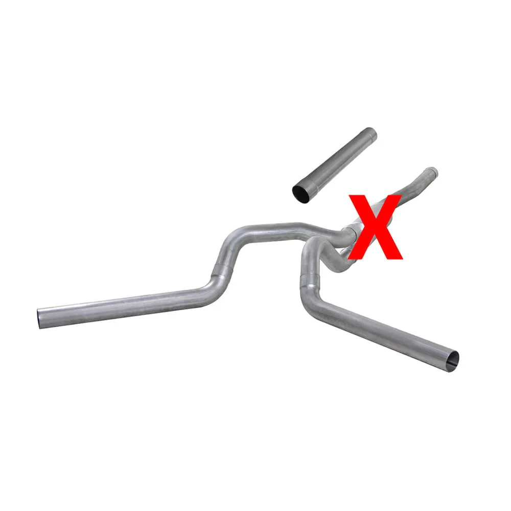 Diamond Eye 4" Stainless Steel Cat-Back Dual Exhaust 06-07 6.6L LBZ Duramax - Image 2