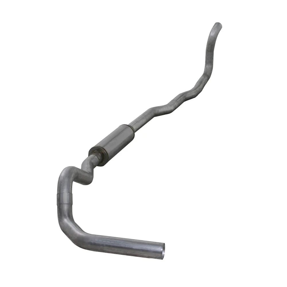Diamond Eye 4" Stainless Turbo Back Exhaust 89-93 Dodge 5.9L Cummins 4WD