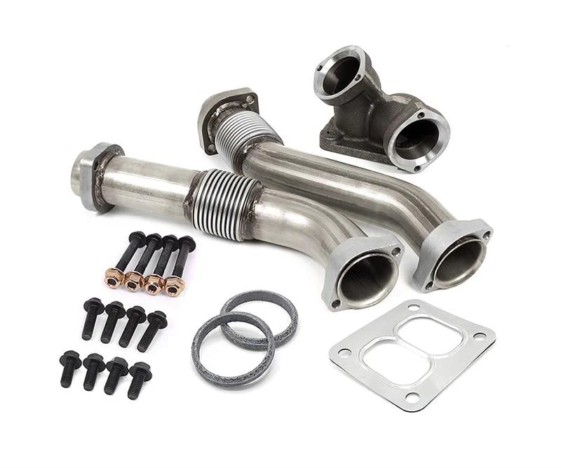 Dieselsite Bellowed Up-Pipe Kit 94-03 Ford 7.3L Powerstroke - Image 2