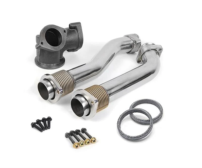 Dieselsite Bellowed Up-Pipe Kit 94-03 Ford 7.3L Powerstroke - Image 4