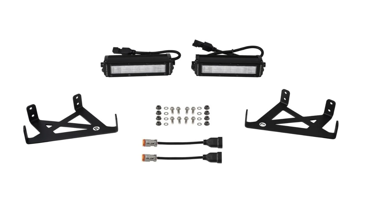 Diode Dynamics SS6 LED Fog Light Kit  | 20-22 Ford Super Duty - Image 3