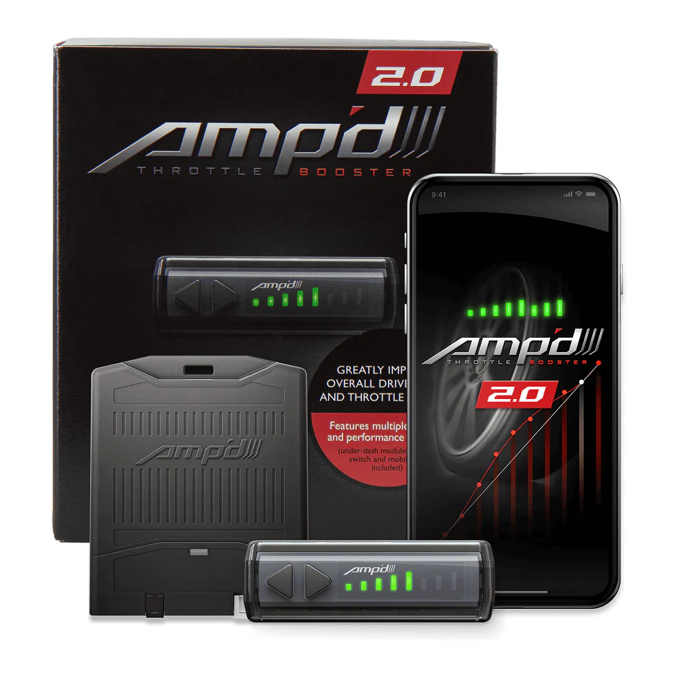 Edge 28862-D2 AmpD 2.0 Throttle Booster with BlueTooth Power Switch 20-25 GM 6.6L Duramax L5P