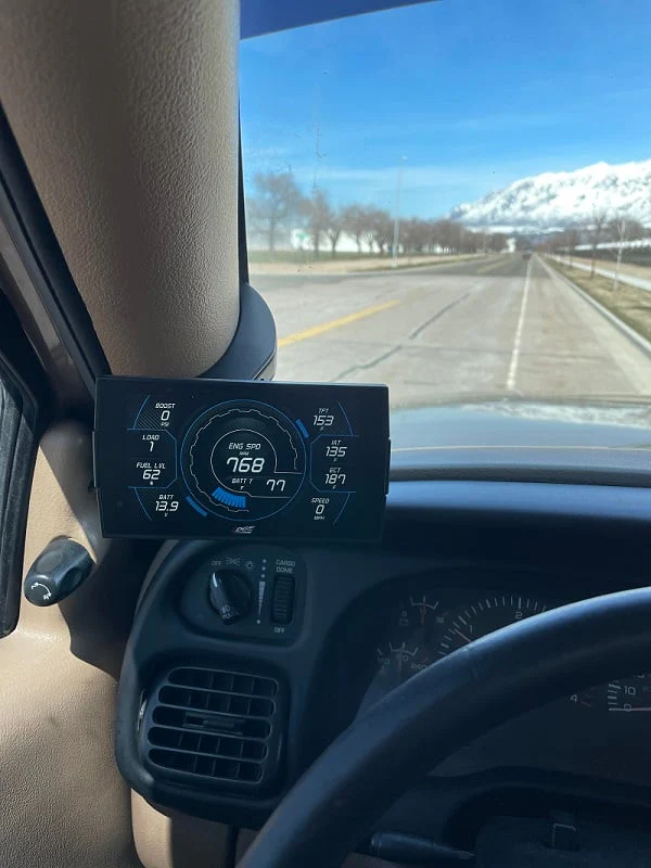 Edge CTS3 Pillar Display Mount 98.5-02 Ram 5.9L Cummins - Image 2