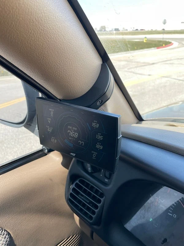 Edge CTS3 Pillar Display Mount 98.5-02 Ram 5.9L Cummins - Image 4