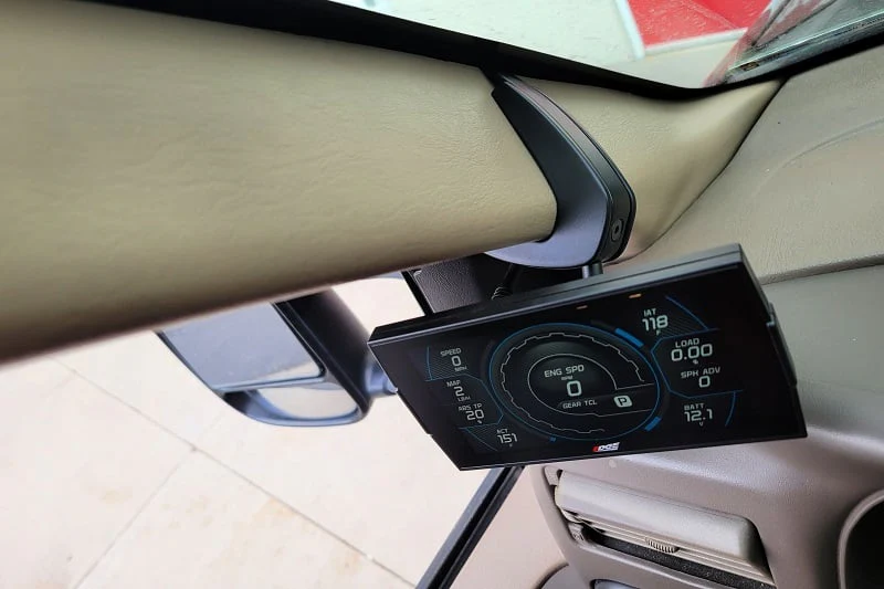 Edge CTS3 Pillar Display Mount 99-04 Ford Powerstroke F-250/350/Excursion Superduty W/O Grab Handle - Image 3