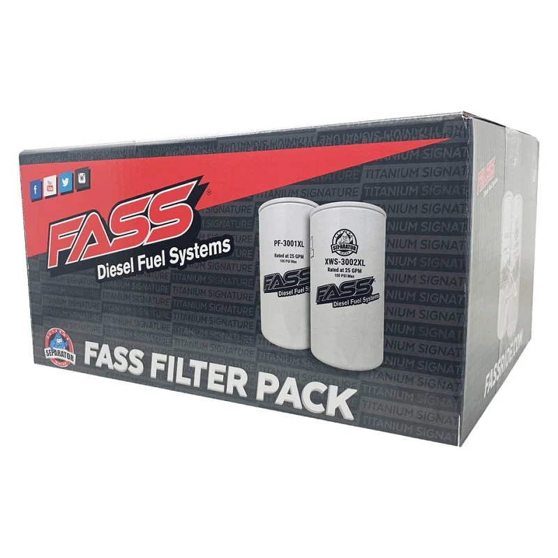 FASS Fuel Systems Titanium/Signature Series XL Water Separator & Fuel Filter Pack - Image 4