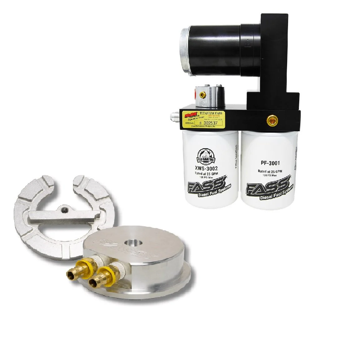 FASS No Drop Titanium Series Fuel Pump and Sump Kit 17-19 GM 6.6L Duramax L5P