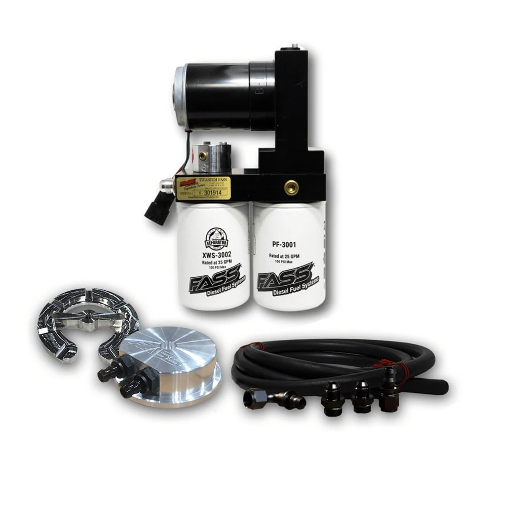 FASS No Drop Titanium Series Plus Fuel Pump & Sump Kit 99-07 Ford 7.3L/6.0L Powerstroke