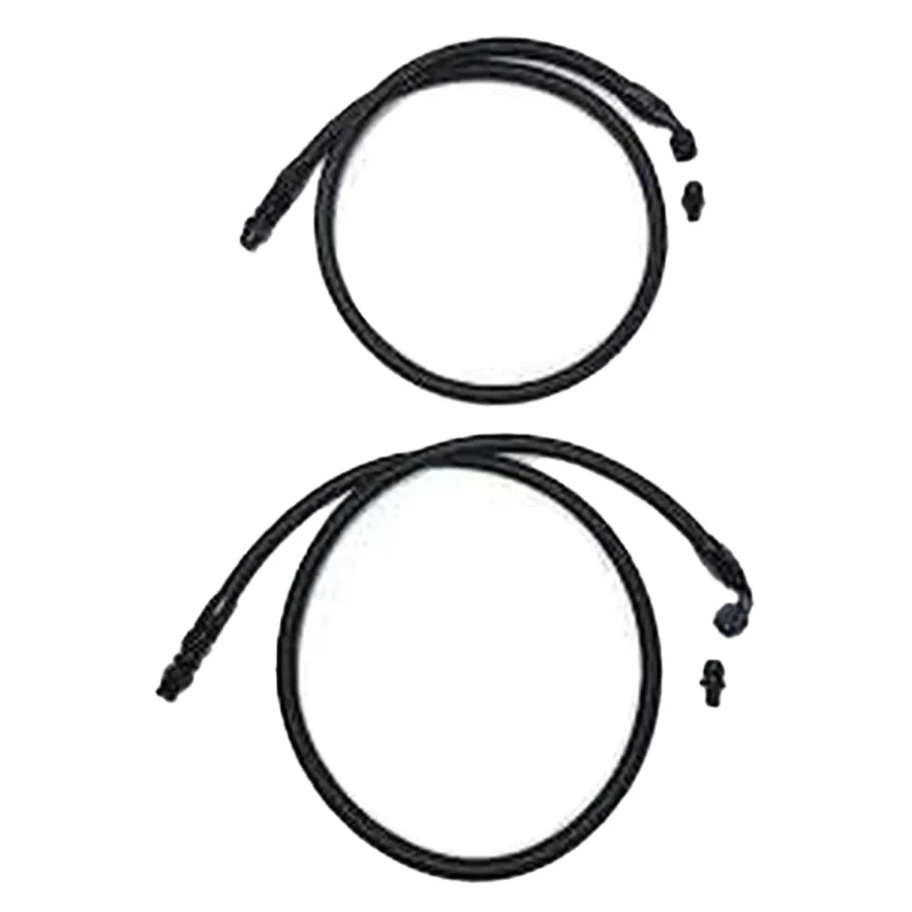 Full Send Diesel Black Braided Replacement Transmission Line Kit 10-12 Dodge 6.7L Cummins