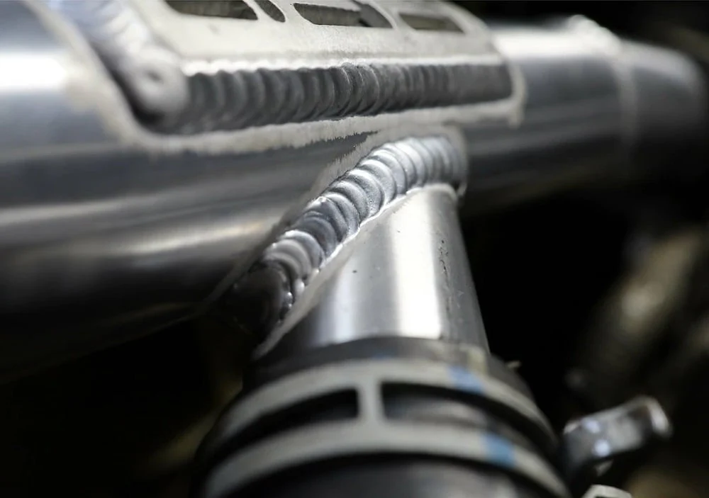 Full Send Diesel Fabricated Dual Radiator Upper Coolant Pipe Kit 13-15 Ram 6.7L Cummins - Image 2