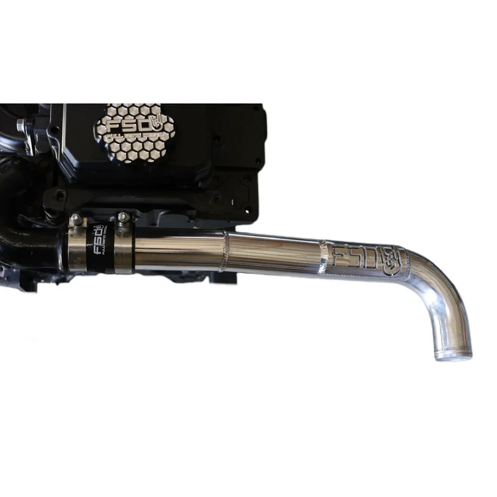 Full Send Diesel Fabricated Upper Coolant Pipe Kit 03-09 Ram 5.9/6.7L Cummins - Image 4