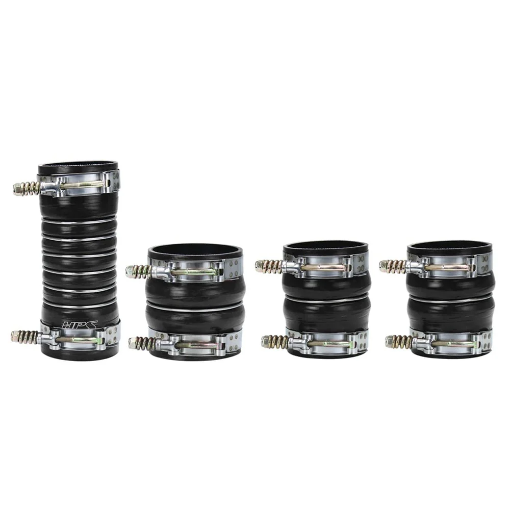 HPS High Temp Reinforced Silicone Intercooler Boot Kit 07.5-09 Dodge 6.7L Cummins - Image 3