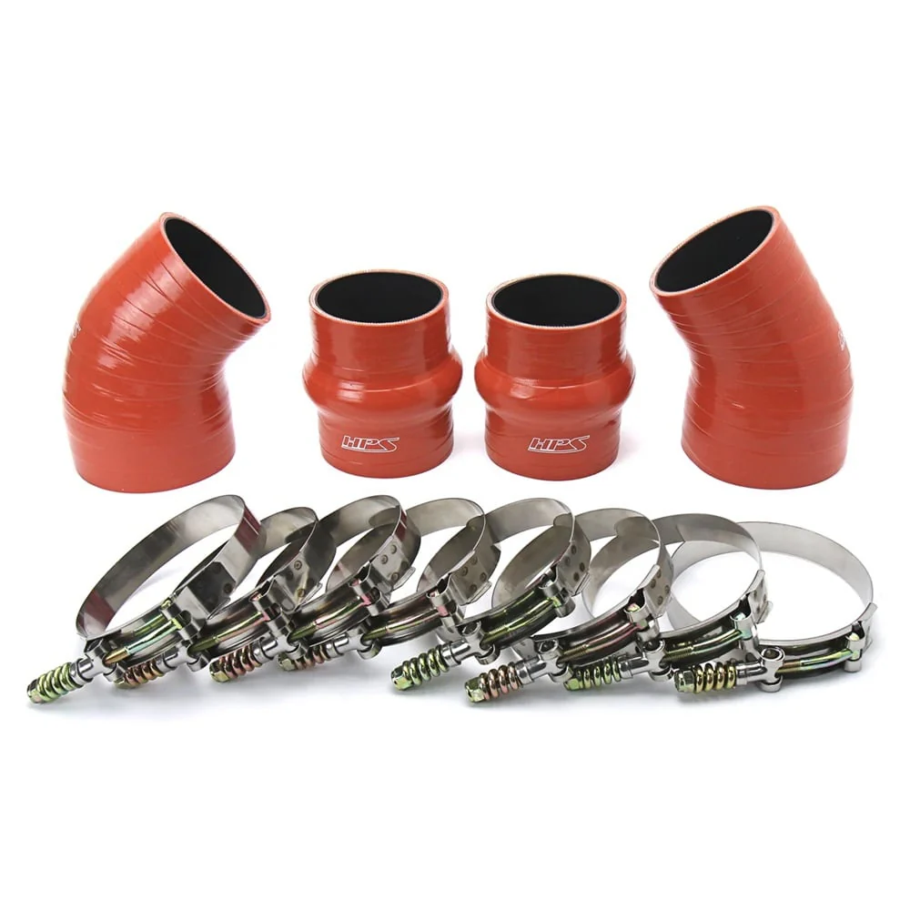HPS High Temp Reinforced Silicone Intercooler Boot Kit 94-02 Dodge 5.9L Cummins - Image 2
