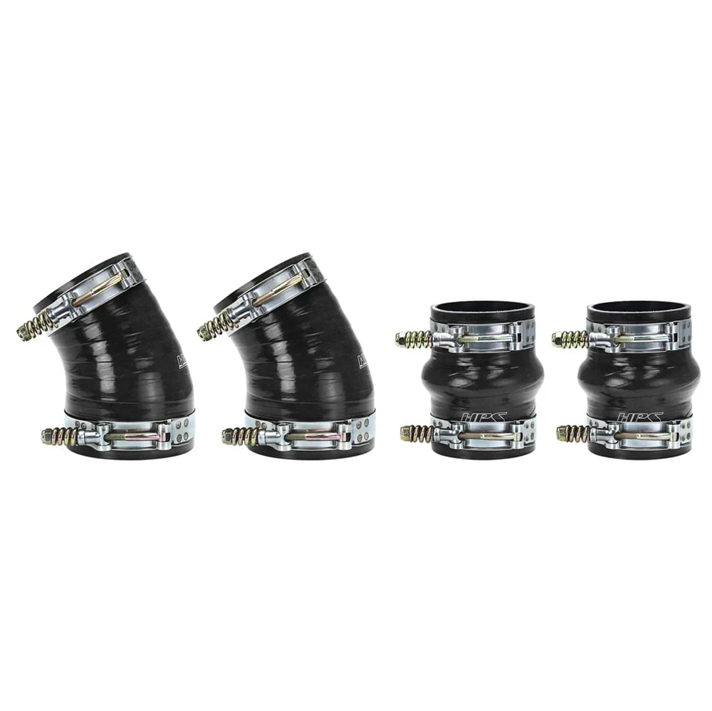 HPS High Temp Reinforced Silicone Intercooler Boot Kit 94-02 Dodge 5.9L Cummins - Image 3