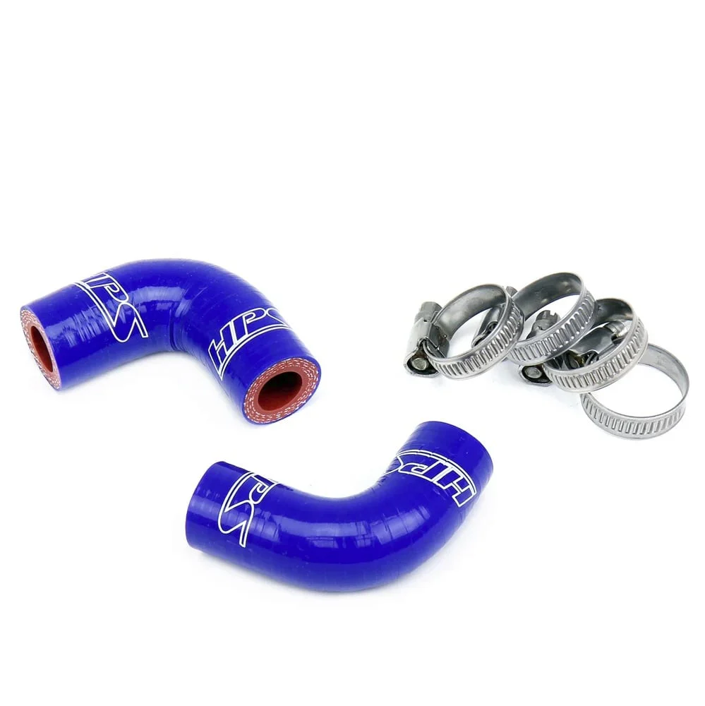 HPS High Temp Reinforced Silicone Oil Cooler Coolant Elbow Hose Kit 03-07 Dodge 5.9L Cummins - Image 2