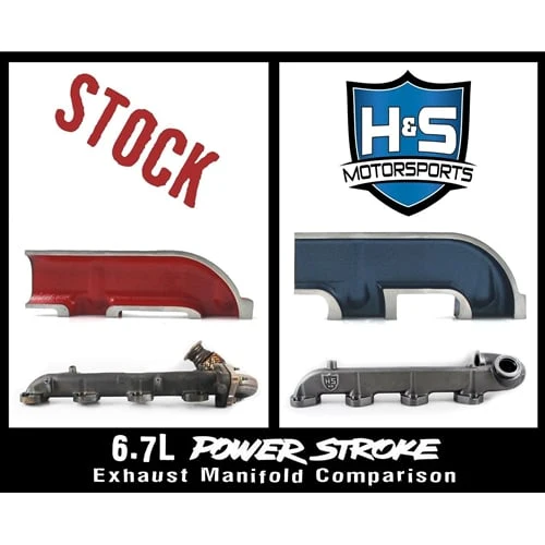 H&S Motorsports 122012 SX-E Turbo Kit 17-19 6.7L Ford Powerstroke - Image 11