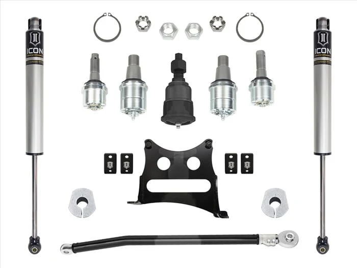 ICON Ultimate Front End Kit with Track Bar Ball Joint 05-22 Ford SuperDuty 4WD - Image 6