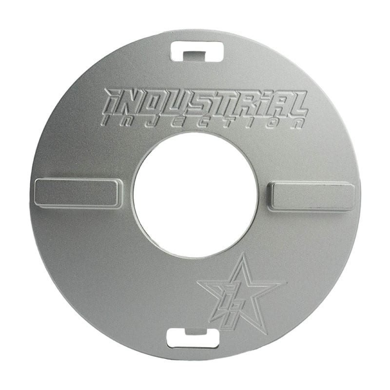 Industrial Injection Clear Anodized Billet Hood Drain Ring 17-19 GM 6.6L Duramax L5P