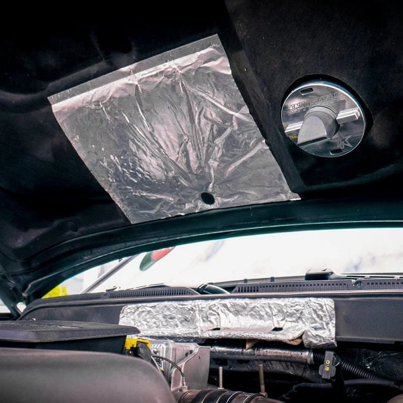 Industrial Injection Clear Anodized Billet Hood Drain Ring 17-19 GM 6.6L Duramax L5P - Image 3