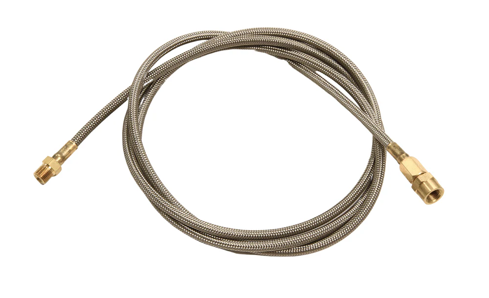 Isspro Braided Stainless Steel Hose For Mechanical Fuel Pressure Gauge - Image 4